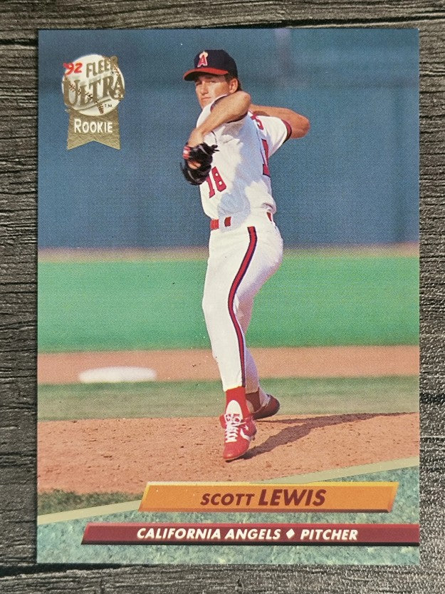 1992 Ultra #328 Scott Lewis