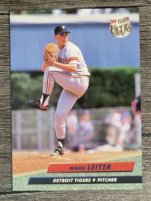 1992 Ultra #366 Mark Leiter