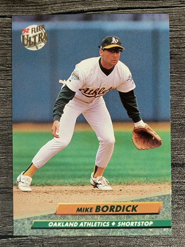 1992 Ultra #419 Mike Bordick