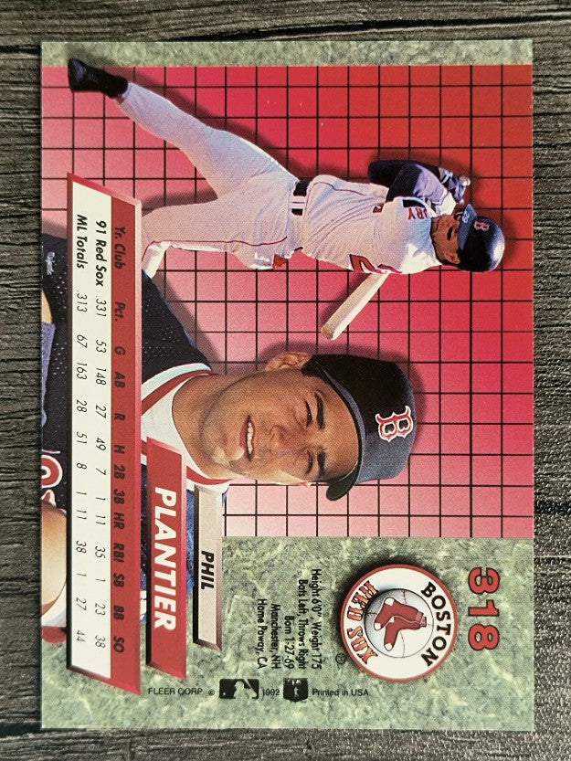1992 Ultra #318 Phil Plantier