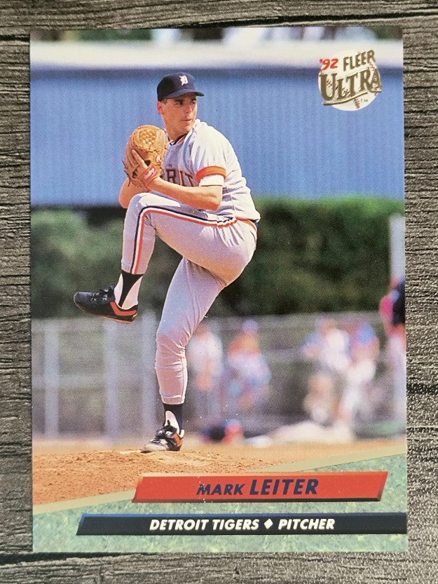 1992 Ultra #366 Mark Leiter