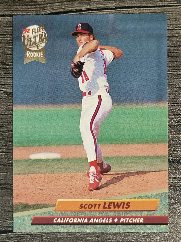 1992 Ultra #328 Scott Lewis