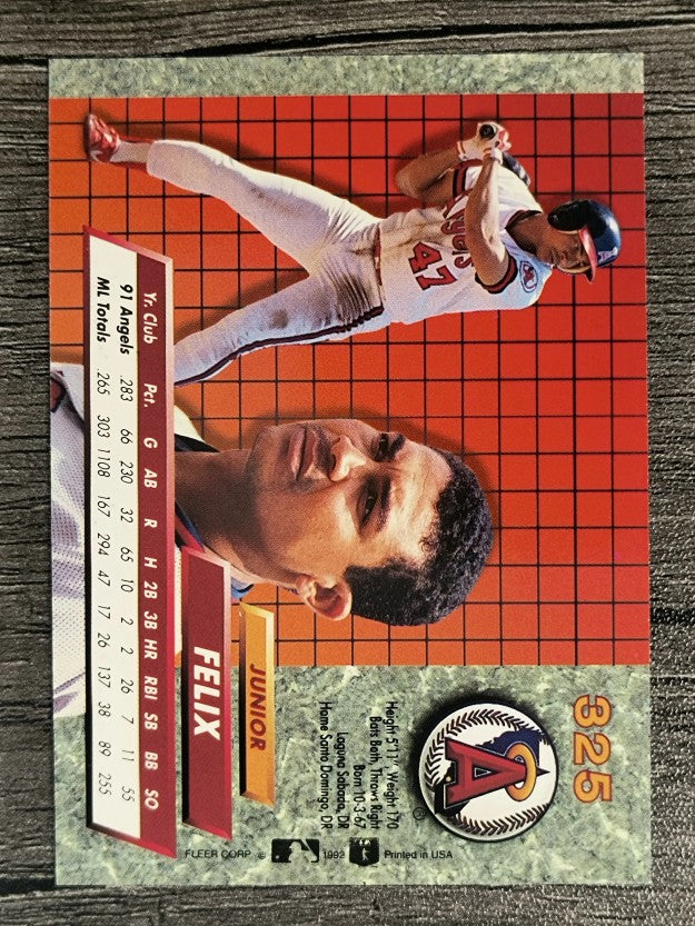 1992 Ultra #325 Junior Felix