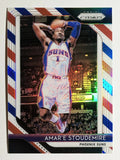 2018-19 Panini Prizm Prizms Red White and Blue #295 Amar'e Stoudemire