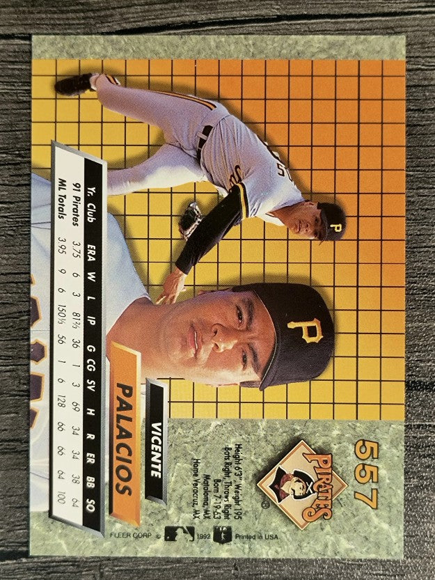 1992 Ultra #557 Vicente Palacios