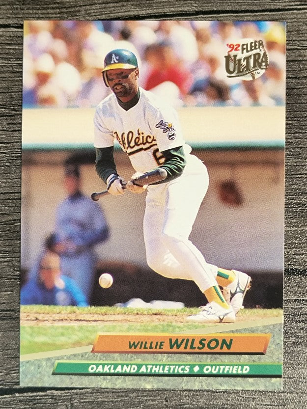 1992 Ultra #429 Willie Wilson