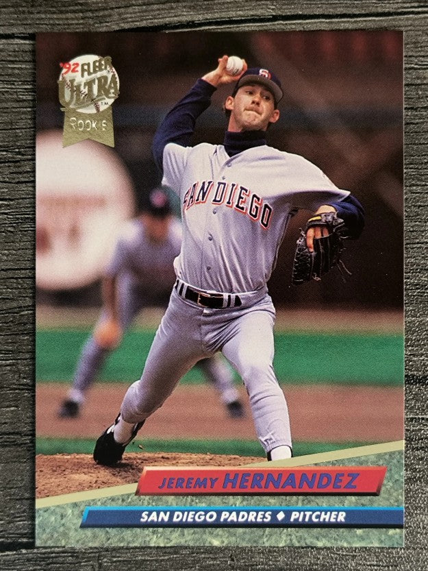 1992 Ultra #576 Jeremy Hernandez RC