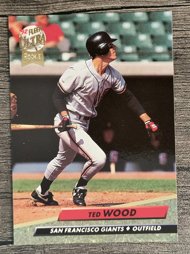 1992 Ultra #597 Ted Wood