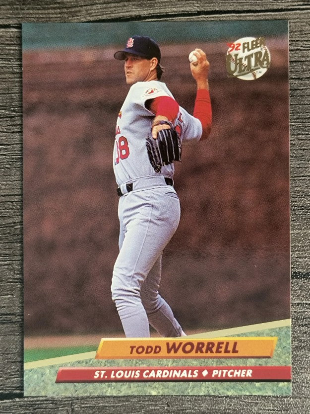1992 Ultra #574 Todd Worrell