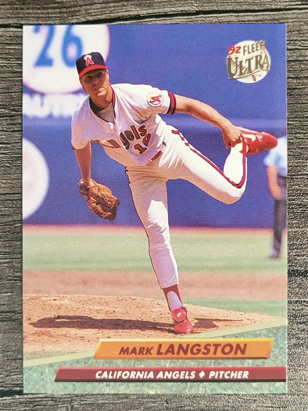 1992 Ultra #327 Mark Langston