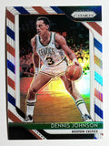 2018-19 Panini Prizm Prizms Red White and Blue #245 Dennis Johnson