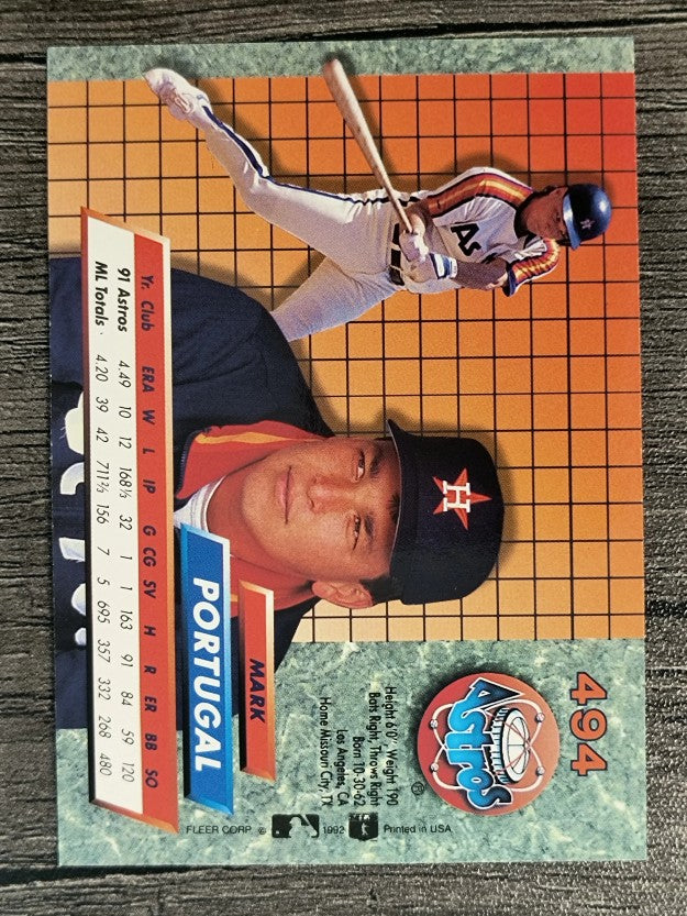 1992 Ultra #494 Mark Portugal