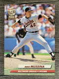 1992 Ultra #9 Mike Mussina