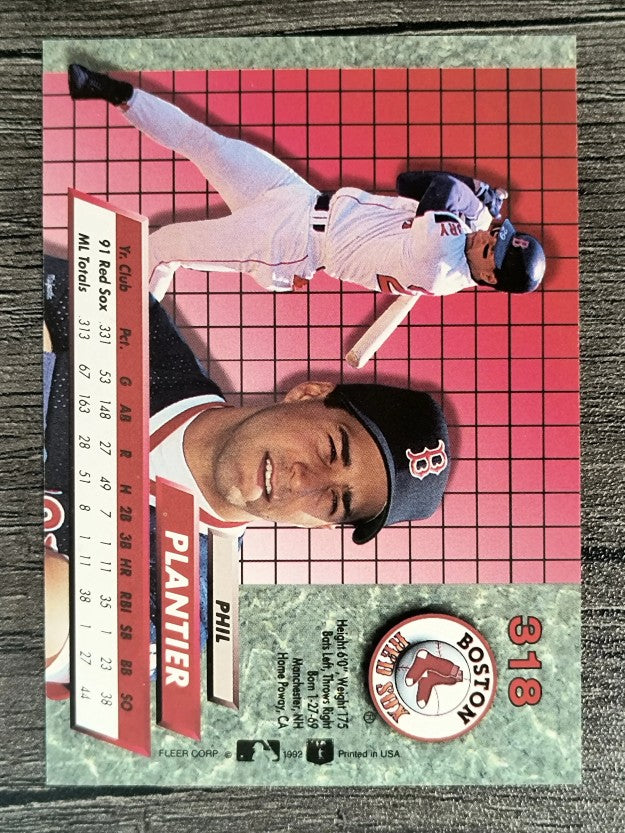 1992 Ultra #318 Phil Plantier