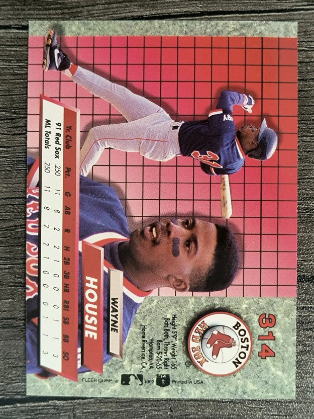 1992 Ultra #314 Wayne Housie