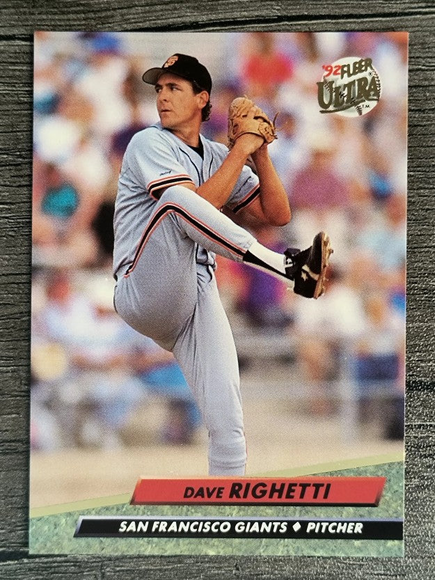 1992 Ultra #594 Dave Righetti