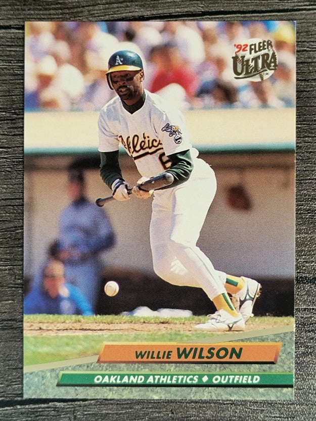 1992 Ultra #429 Willie Wilson