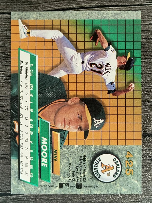 1992 Ultra #425 Mike Moore