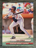 1992 Ultra #345 Alex Cole