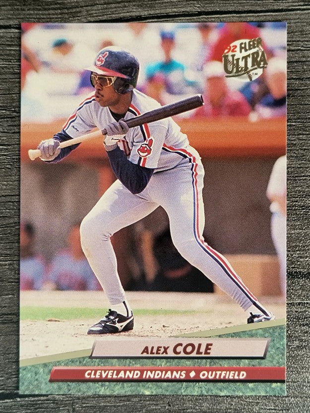 1992 Ultra #345 Alex Cole