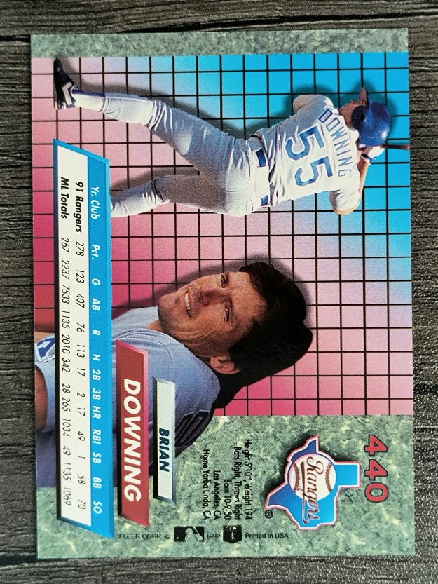 1992 Ultra #440 Brian Downing