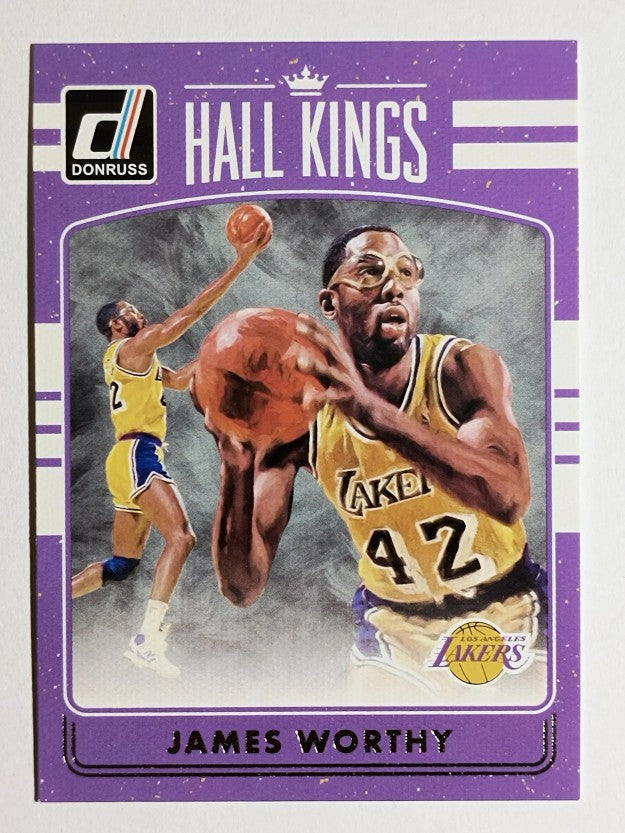 2016-17 Donruss Hall Kings #23 James Worthy