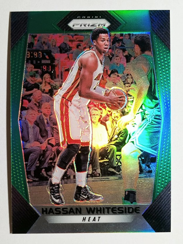 2017-18 Panini Prizm Prizms Green #55 Hassan Whiteside