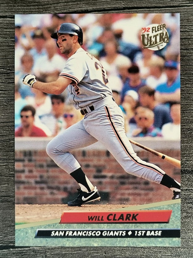 1992 Ultra #287 Will Clark