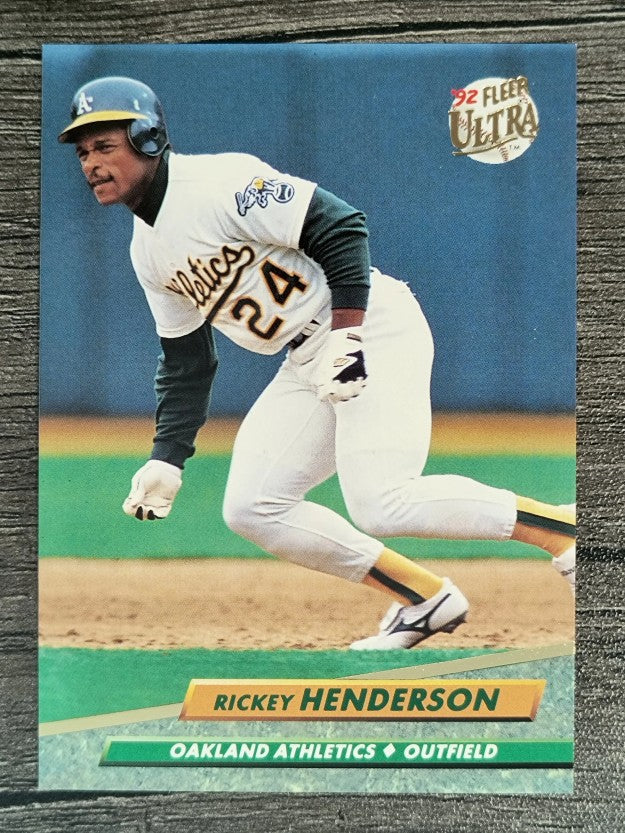 1992 Ultra #114 Rickey Henderson