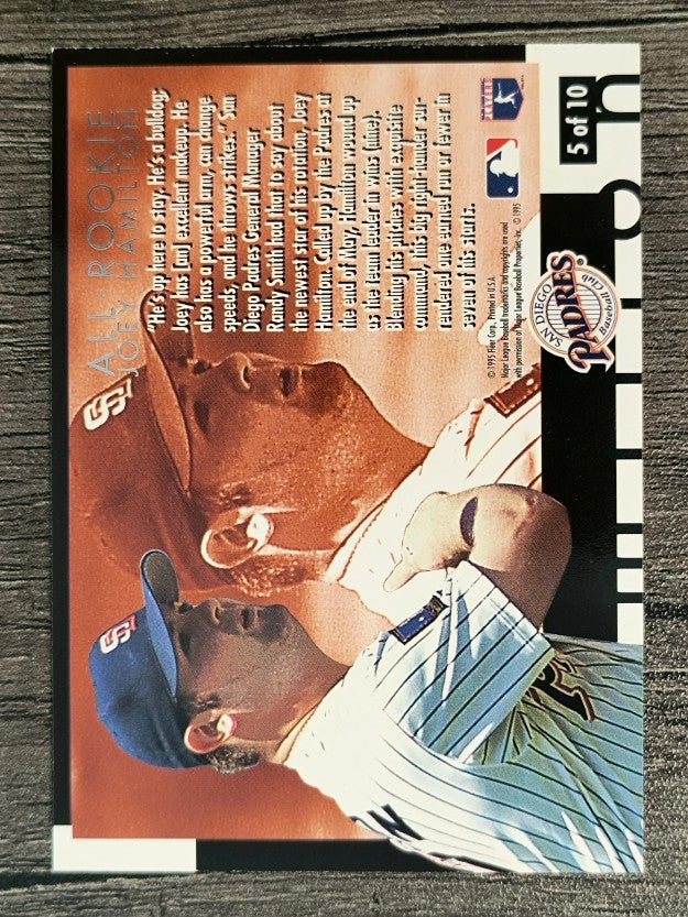 1995 Ultra All-Rookies Gold Medallion #5 Joey Hamilton