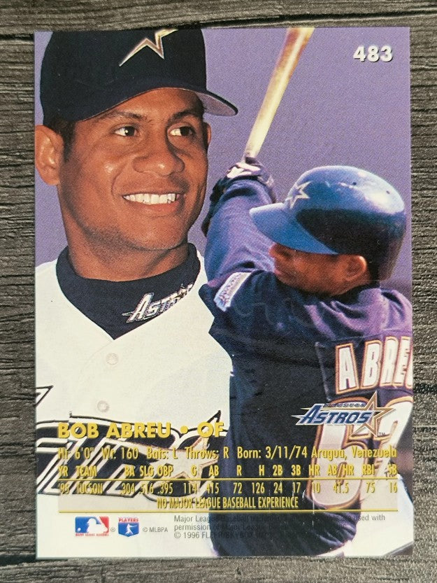 1996 Ultra Gold Medallion #483 Bob Abreu