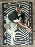 1997 Ultra Rookie Reflections #1 James Baldwin