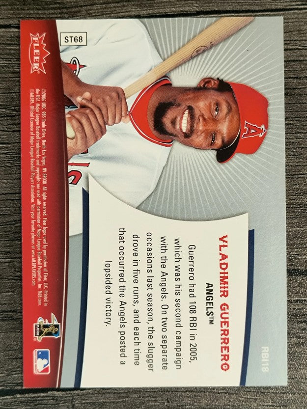 2006 Ultra RBI Kings #RBI18 Vladimir Guerrero
