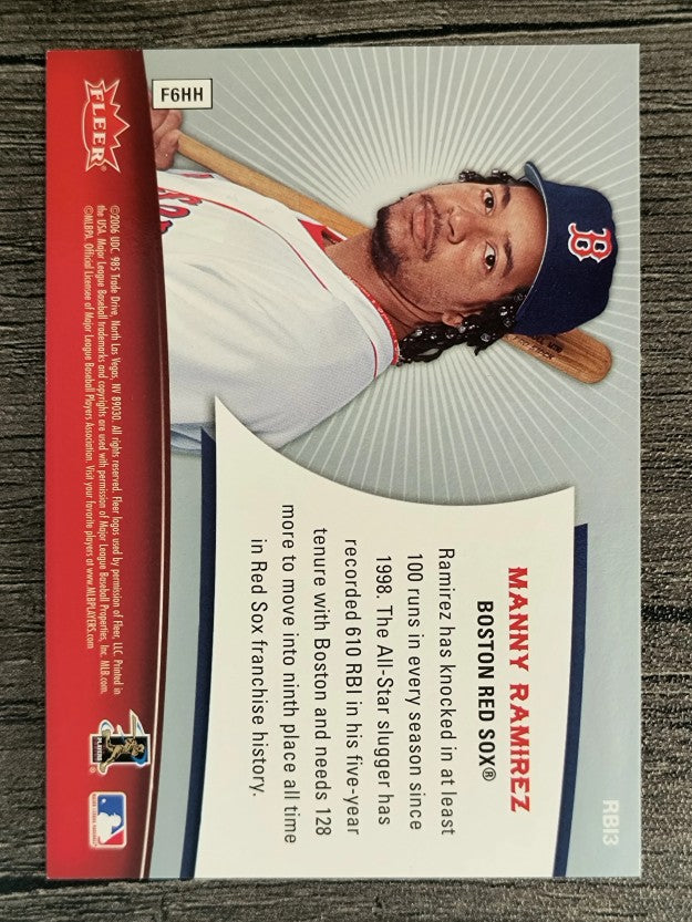 2006 Ultra RBI Kings #RBI3 Manny Ramirez