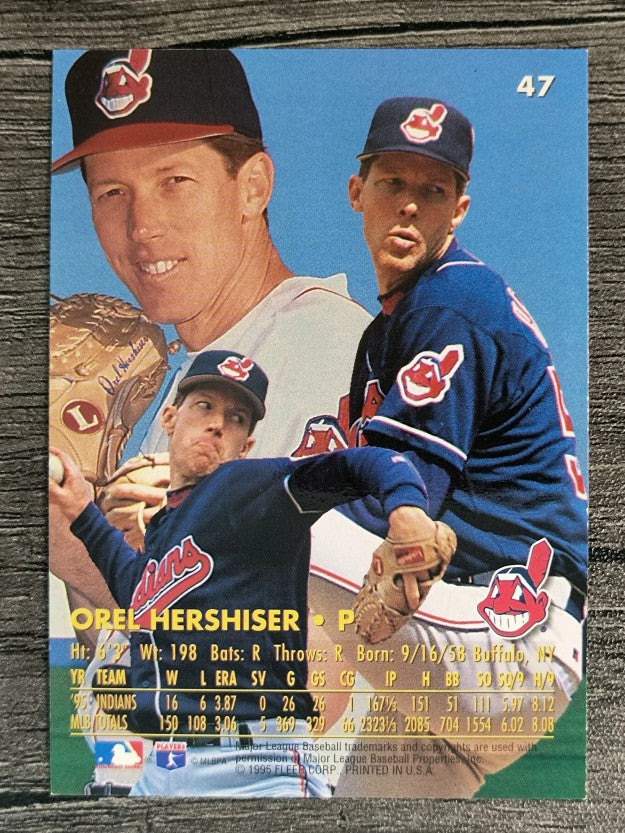 1996 Ultra #47 Orel Hershiser
