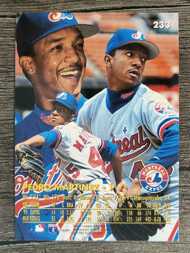1996 Ultra #233 Pedro Martinez