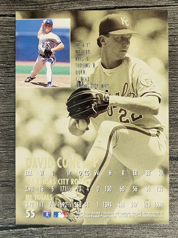 1995 Ultra #55 David Cone