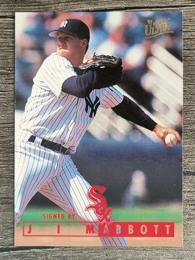 1995 Ultra #307 Jim Abbott