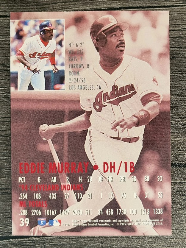 1995 Ultra #39 Eddie Murray