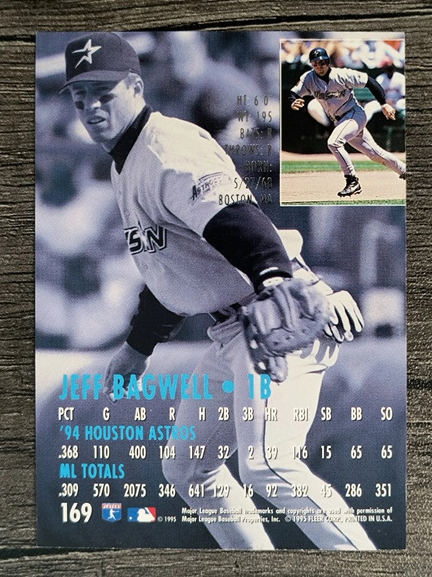 1995 Ultra #169 Jeff Bagwell
