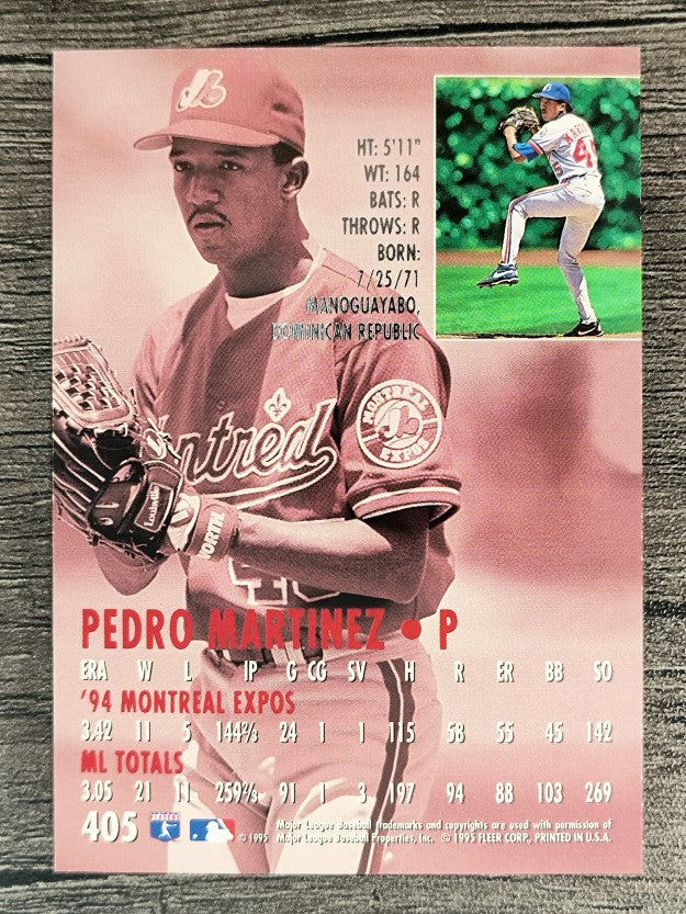 1995 Ultra #405 Pedro Martinez