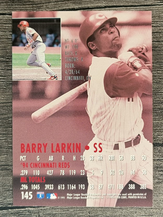 1995 Ultra #145 Barry Larkin