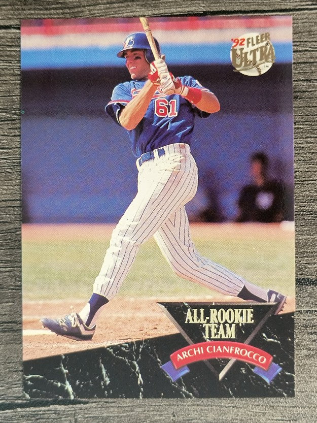 1992 Ultra All-Rookies #4 Archi Cianfrocco