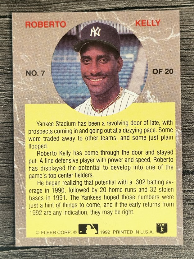 1992 Ultra All-Stars #7 Roberto Kelly