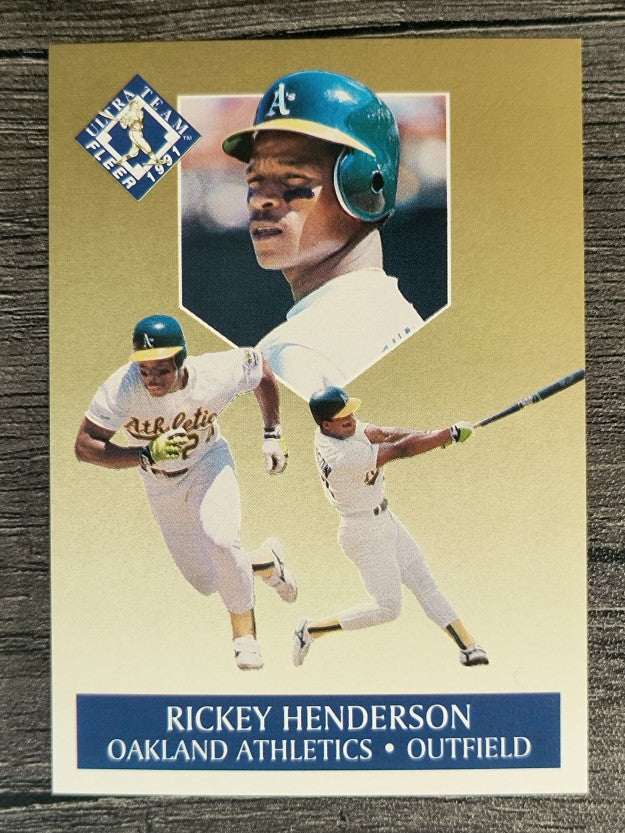1991 Ultra Gold #5 Rickey Henderson