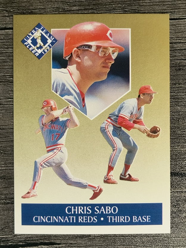 1991 Ultra Gold #9 Chris Sabo