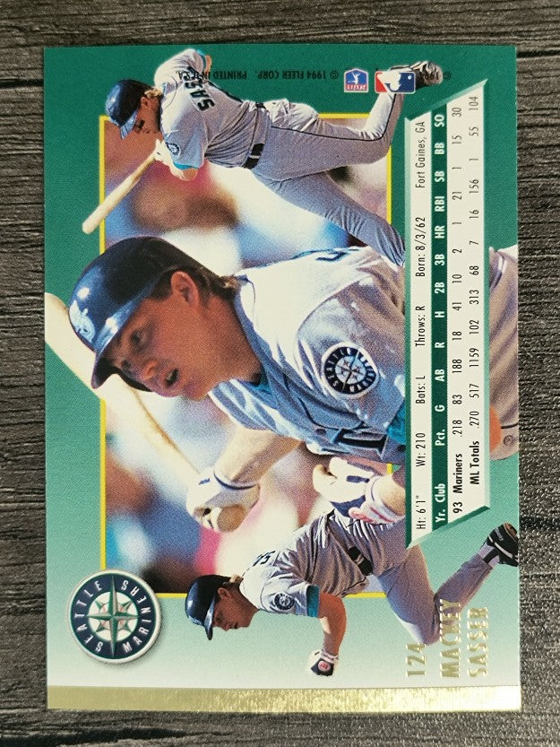 1994 Ultra #124 Mackey Sasser
