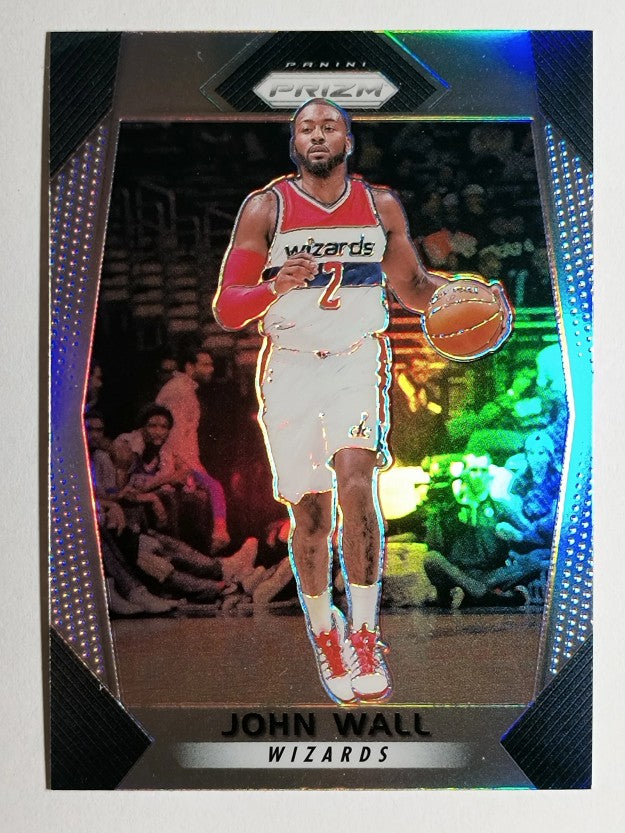 2017-18 Panini Prizm Prizms Silver #131 John Wall