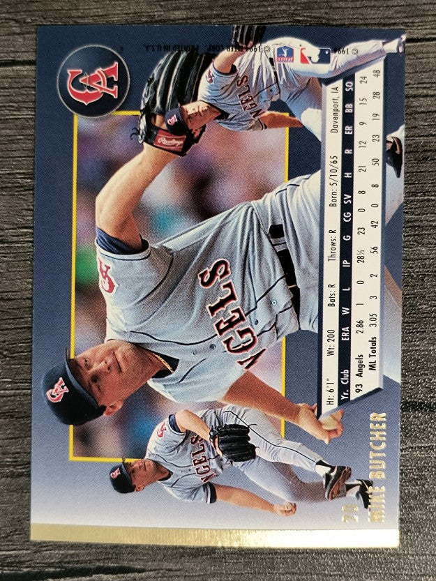 1994 Ultra #20 Mike Butcher