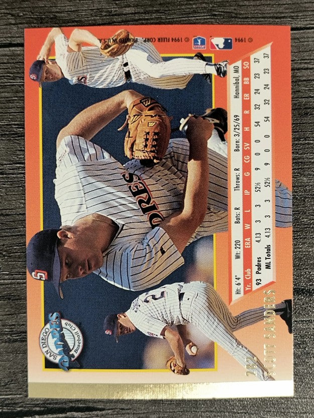 1994 Ultra #282 Scott Sanders